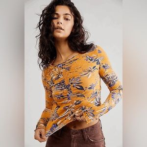 FREE PEOPLE Dreamed Of You Tee NWT